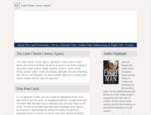 Tablet Screenshot of lindachester.com